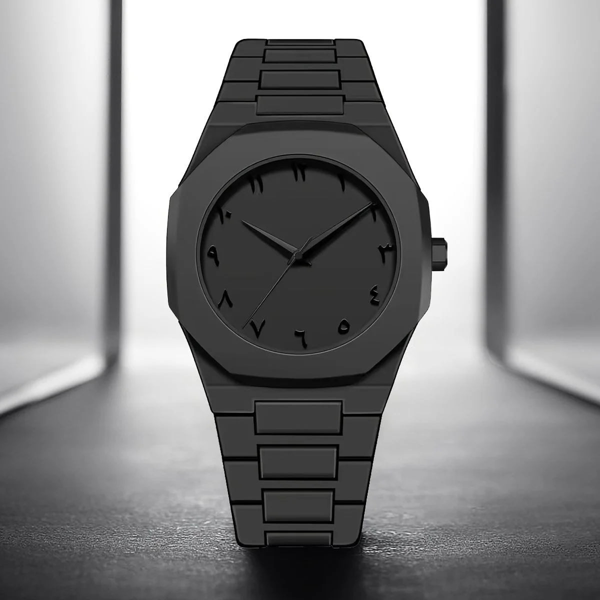 Full BLACK AURA Quartz Watch – Lightweight Design, , Premium Quality & Finish – Best Quality Analog Watch For Boys – Watch For Men | Full Black Color Watch – Without Box