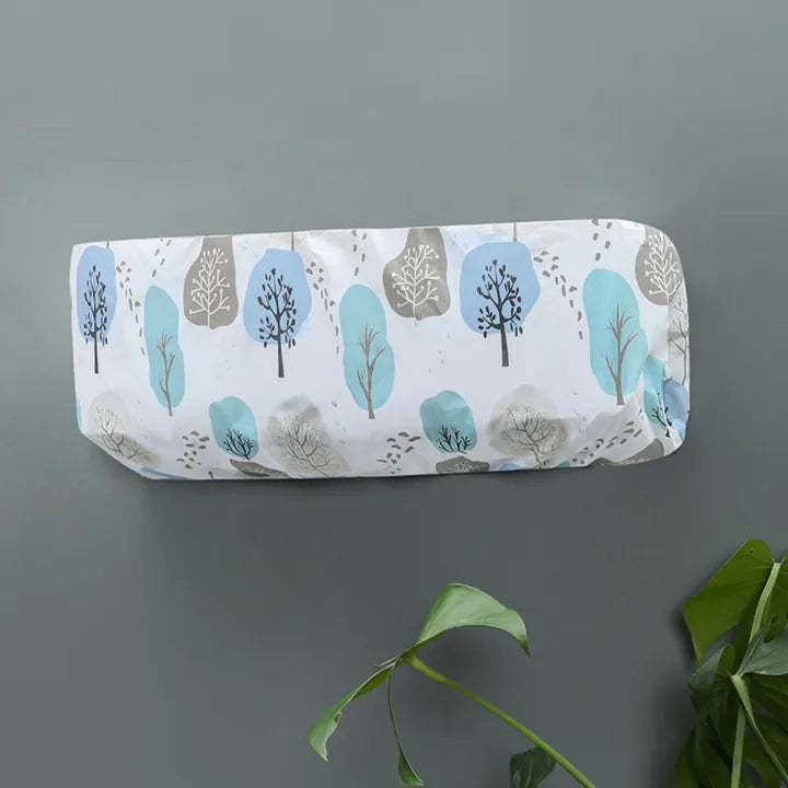 Ac Protective Dust Cover Cute Cartoon Printing Dust Cover for air condition (Random design & Color)1 ton