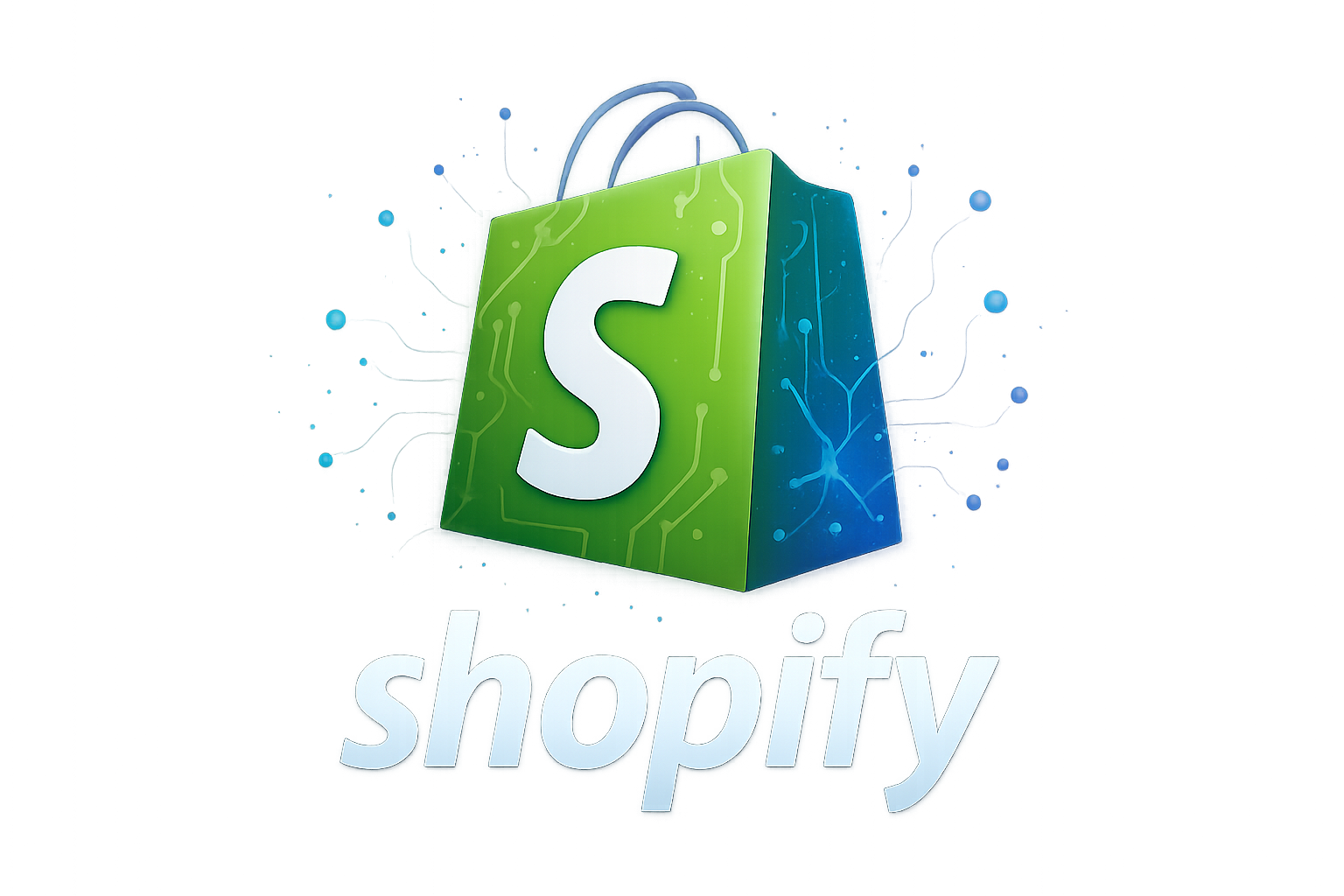 make a shopify logo but it's look attractif  to the customer Ai using